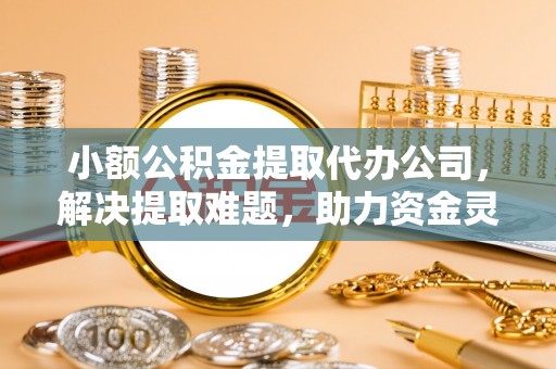 河源小额公积金提取代办公司，解决提取难题，助力资金灵活使用