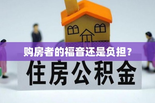 巴音郭楞购房者的福音还是负担？